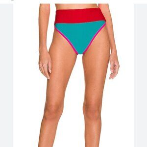 NEW BEACH RIOT EMMY COLORBLOCK BIKINI SWIMSUIT BOTTOMS XL